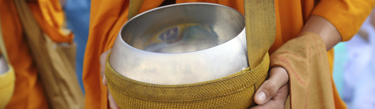 Buddhist monk's alms bowl